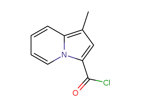3-인돌리진카르보닐클로라이드,1-메틸-(9CI)