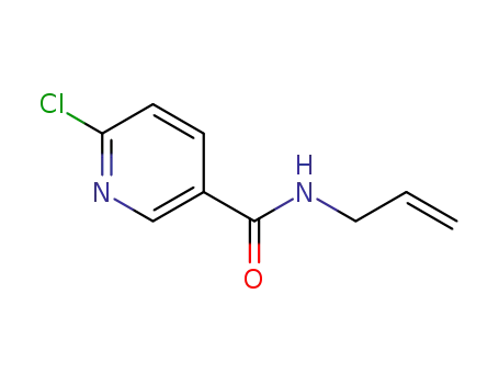 Molecular Structure of 915921-01-6 (N-allyl-6-chloronicotinamide)