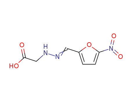2-[-2[(5-Nitro-2-furanyl)Methylene]hydrazinyl]acetic Acid