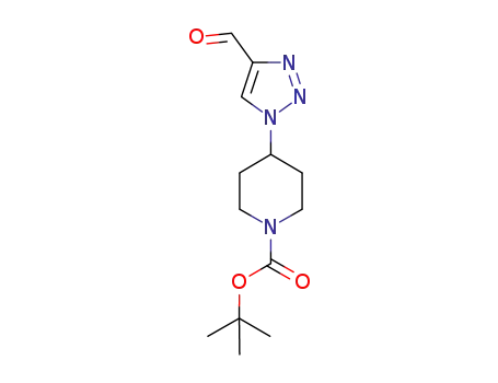 1-피페리딘카르복실산, 4-(4-forMyl-1H-1,2,3-triazol-1-yl)-, 1,1-diMethylethyl ester
