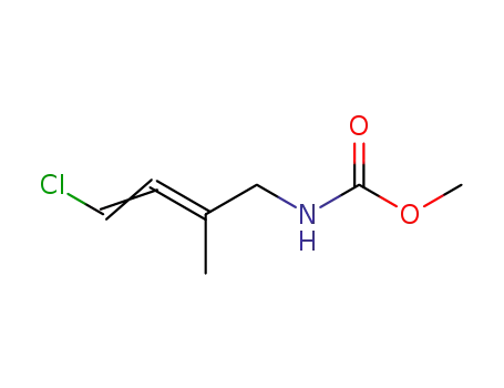 카르밤산, (4-클로로-2-메틸-2,3-부타디에닐)-, 메틸 에스테르(9CI)