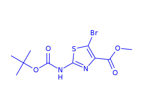 SAGECHEM/Methyl 5-bromo-2-((tert-butoxycarbonyl)amino)thiazole-4-carboxylate/SAGECHEM/Manufacturer in China
