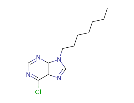 9H-Purine,6-chloro-9-heptyl- cas  91561-57-8