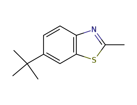 Benzothiazole, 6-tert-butyl-2-methyl- (7CI)