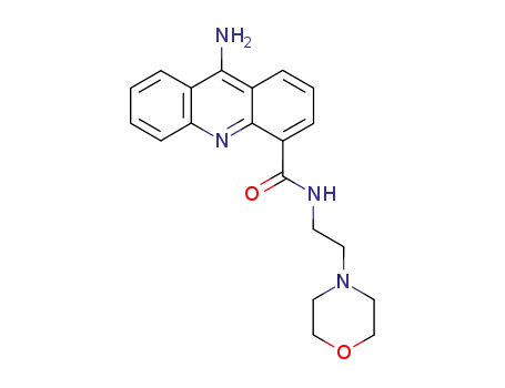9-아미노-N-(2-(4-모르폴리닐)에틸)-4-아크리딘카르복사미드