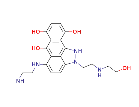 2-[2-(2-Hydroxy-ethylamino)-ethyl]-5-(2-methylamino-ethylamino)-1,2-dihydro-dibenzo[cd,g]indazole-6,7,10-triol