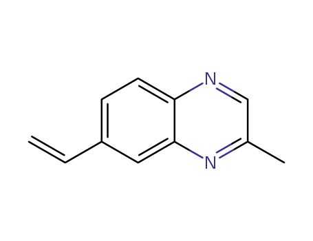 Molecular Structure of 916813-25-7 (Quinoxaline,  7-ethenyl-2-methyl-)