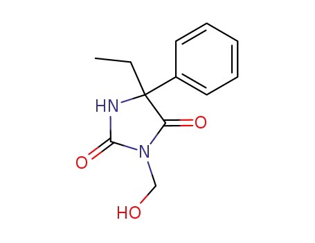 5-Ethyl-3-(hydroxymethyl)-5-phenylhydantoin