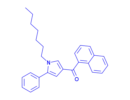 Molecular Structure of 914458-21-2 ((1-heptyl-5-phenyl-1H-pyrrol-3-yl)-1-naphthalenylmethanone)
