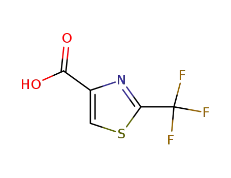 Molecular Structure of 915030-08-9 (2-(TRIFLUOROMETHYL)-1,3-THIAZOLE-4-CARBOXYLIC ACID)