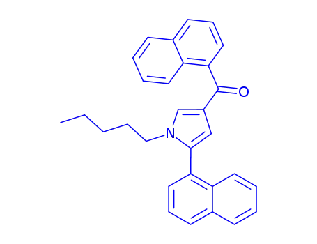 Naphthalen-1-yl-(5-naphthalen-1-yl-1-pentylpyrrol-3-yl)methanone