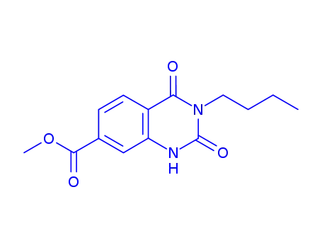 메틸 3-부틸-2,4-DIOXO-1,2,3,4-테트라히드로퀴나졸린-7-카르복실레이트