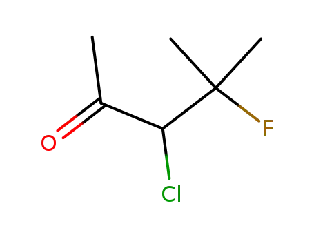 2-Pentanone,  3-chloro-4-fluoro-4-methyl-