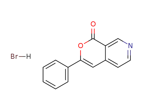 3-phenyl-pyrano[3,4-<i>c</i>]pyridin-1-one; hydrobromide