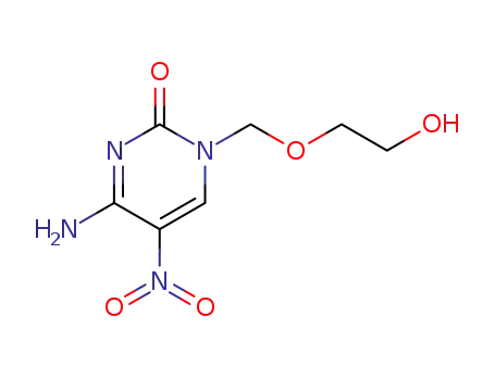 4-amino-1-[(2-hydroxyethoxy)methyl]-5-nitropyrimidin-2(1H)-one