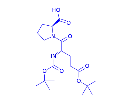 Molecular Structure of 917926-33-1 (Boc-Glu(OtBu)-Pro-OH)
