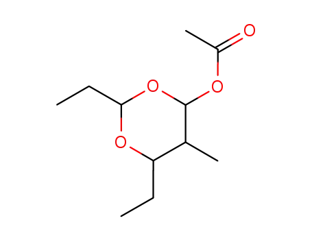 m-디옥산-4-올, 2,6-디에틸-5-메틸-, 아세테이트