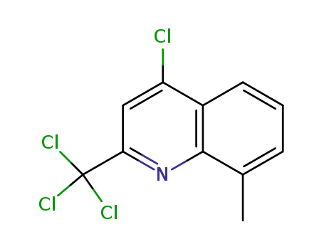 4-클로로-8-메틸-2-트리클로로메틸-퀴놀린