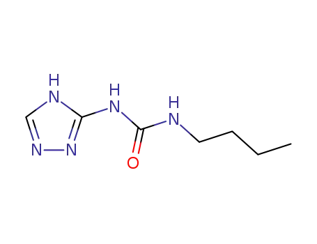 Molecular Structure of 91746-99-5 (1-butyl-3-(1H-1,2,4-triazol-5-yl)urea)