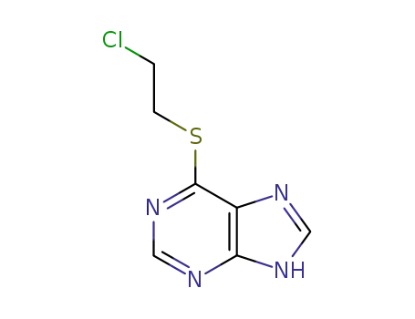 6-(2-chloroethylsulfanyl)-7H-purine