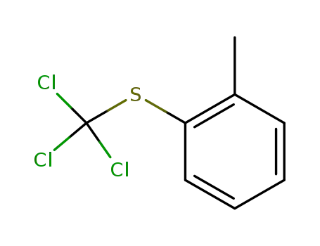 Molecular Structure of 91912-07-1 (1-methyl-2-[(trichloromethyl)sulfanyl]benzene)