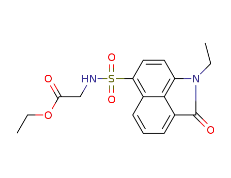 ethyl 2-(1-ethyl-2-oxo-1,2-dihydrobenzo[cd]indole-6-sulfonamido)acetate