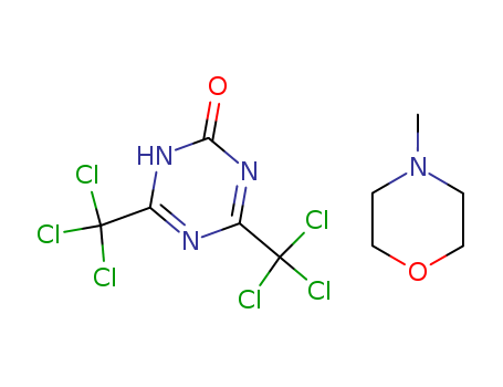 4,6-bis(trichloromethyl)-5H-1,3,5-triazin-2-one; 4-methylmorpholine