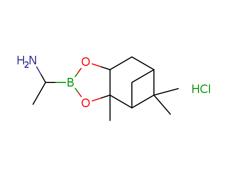 Molecular Structure of 858354-78-6 ((S)-BoroAla-(-)-Pinanediol-HCl)
