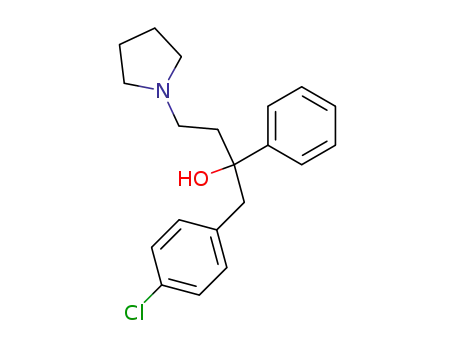 1-(4-chloro-phenyl)-2-phenyl-4-pyrrolidino-butan-2-ol