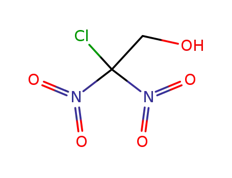Molecular Structure of 918-53-6 (2-Chloro-2,2-dinitroethanol)
