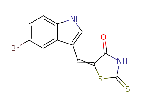 5-[(5-bromo-1H-indol-3-yl)methylidene]-2-thioxo-1,3-thiazolidin-4-one