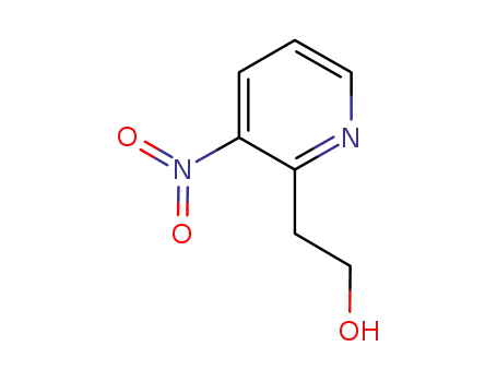 Molecular Structure of 918153-28-3 (3-Nitro-2-pyridineethanol)