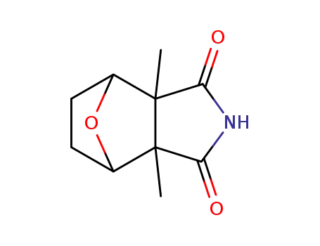Molecular Structure of 91877-87-1 (3a,7a-dimethylhexahydro-1H-4,7-epoxyisoindole-1,3(2H)-dione)
