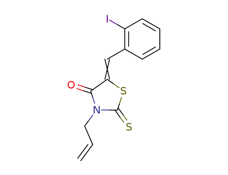 (5Z)-5-[(2-iodophenyl)methylidene]-3-prop-2-enyl-2-sulfanylidene-1,3-thiazolidin-4-one