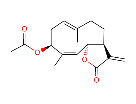(3aS,6E,9S,10E,11aR)-9-Acetoxy-3a,4,5,8,9,11a-hexahydro-6,10-dimethyl-3-methylenecyclodeca[b]furan-2(3H)-one