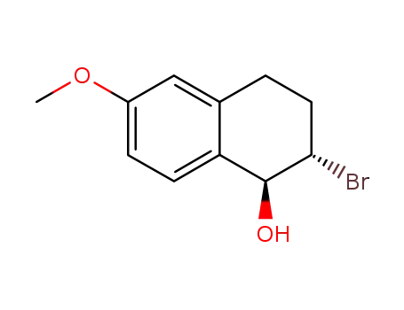trans-2-bromo-1-hydroxy-6-methoxy-1,2,3,4-tetrahydronaphthalene