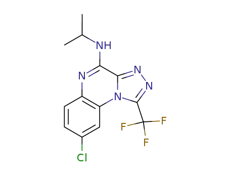 4-イソプロピルアミノ-1-トリフルオロメチル-8-クロロ[1,2,4]トリアゾロ[4,3-a]キノキサリン