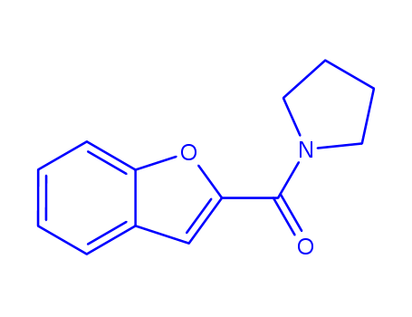 1-(2-BENZOFURANYLCARBONYL)-PYRROLIDINE