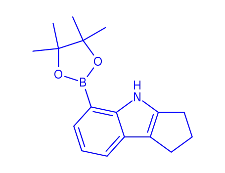 7-(4,4,5,5 테트라메틸 1,3,2 디옥사보롤란-2-YL)-1,2,3,4-테트라히드로시클로-펜트[B]인돌