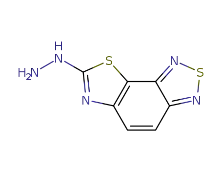 Thiazolo[5,4-e]-2,1,3-benzothiadiazole, 7-hydrazino- (7CI)
