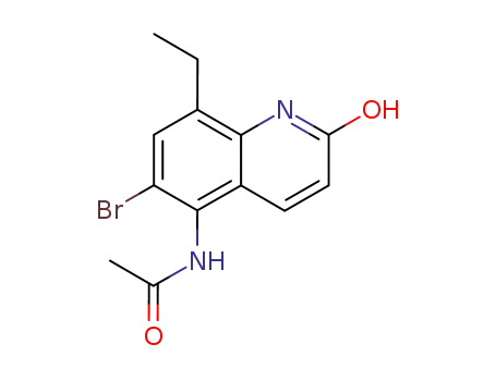 N-(6-브로모-8-에틸-2-하이드록시퀴놀린-5-일)아세타미드