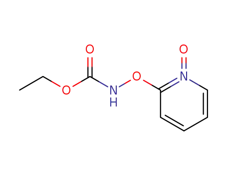 Carbamic acid, (2-pyridyloxy)-, ethyl ester, 1-oxide (7CI)