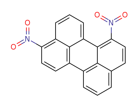 Molecular Structure of 92072-09-8 (1,9-dinitroperylene)