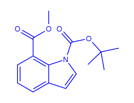tert-butyl methyl 1H-indole-1,7-dicarboxylate