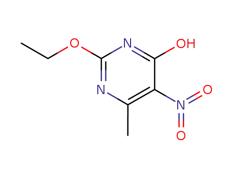 Molecular Structure of 917596-58-8 (2-ethoxy-6-methyl-5-nitro-pyrimidin-4-ol)