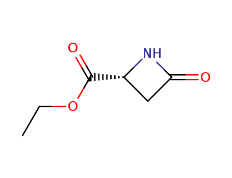 2-AZETIDINECARBOXYLIC ACID 4-OXO-,ETHYL ESTER,(R)-