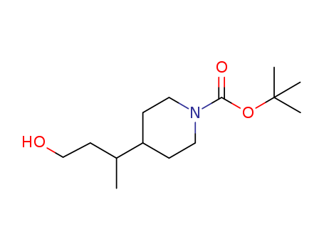 1-Boc-4-(4-hydroxy-2-butyl)piperidine