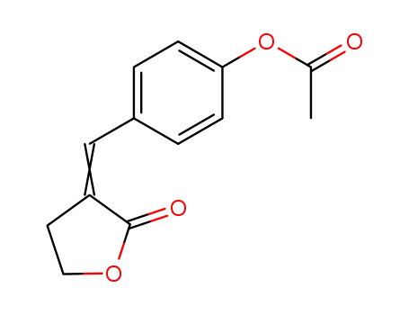 2(3H)-Furanone, 3-[[4-(acetyloxy)phenyl]methylene]dihydro-