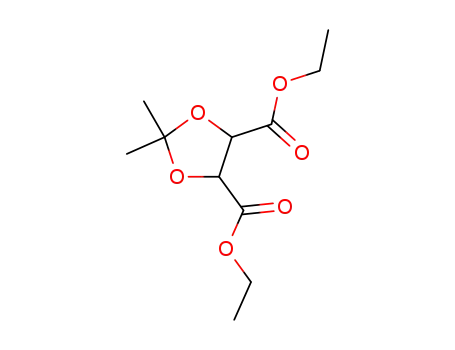 2,2-Dimethyl-1,3-dioxolane-4β,5α-dicarboxylic acid diethyl ester