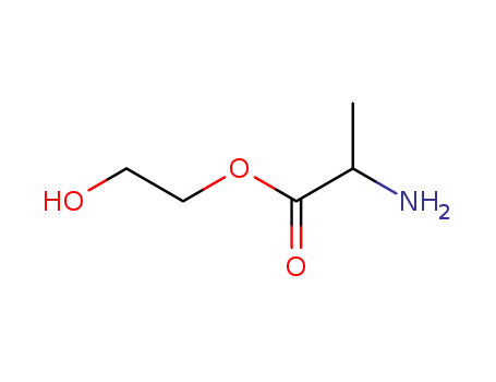 Molecular Structure of 92303-22-5 (L-Alanine, 2-hydroxyethyl ester (9CI))